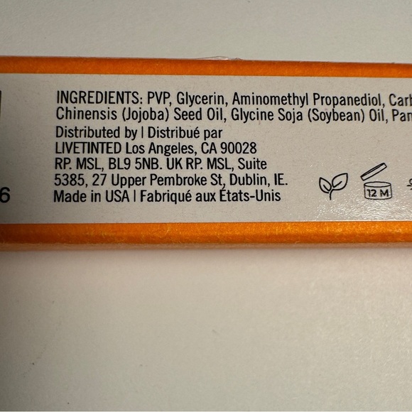 Live Tinted Unity Huebrow Clear Eyebrow Gel Full Size boxed Clean Universal - Picture 11 of 12